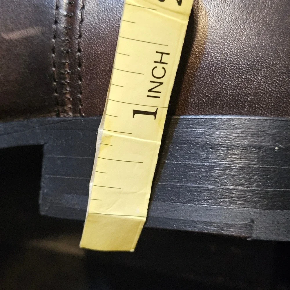 FRYE Melissa Button‎ 2 Knee High Riding Boots Women's Size 5.5M Smoke Leather